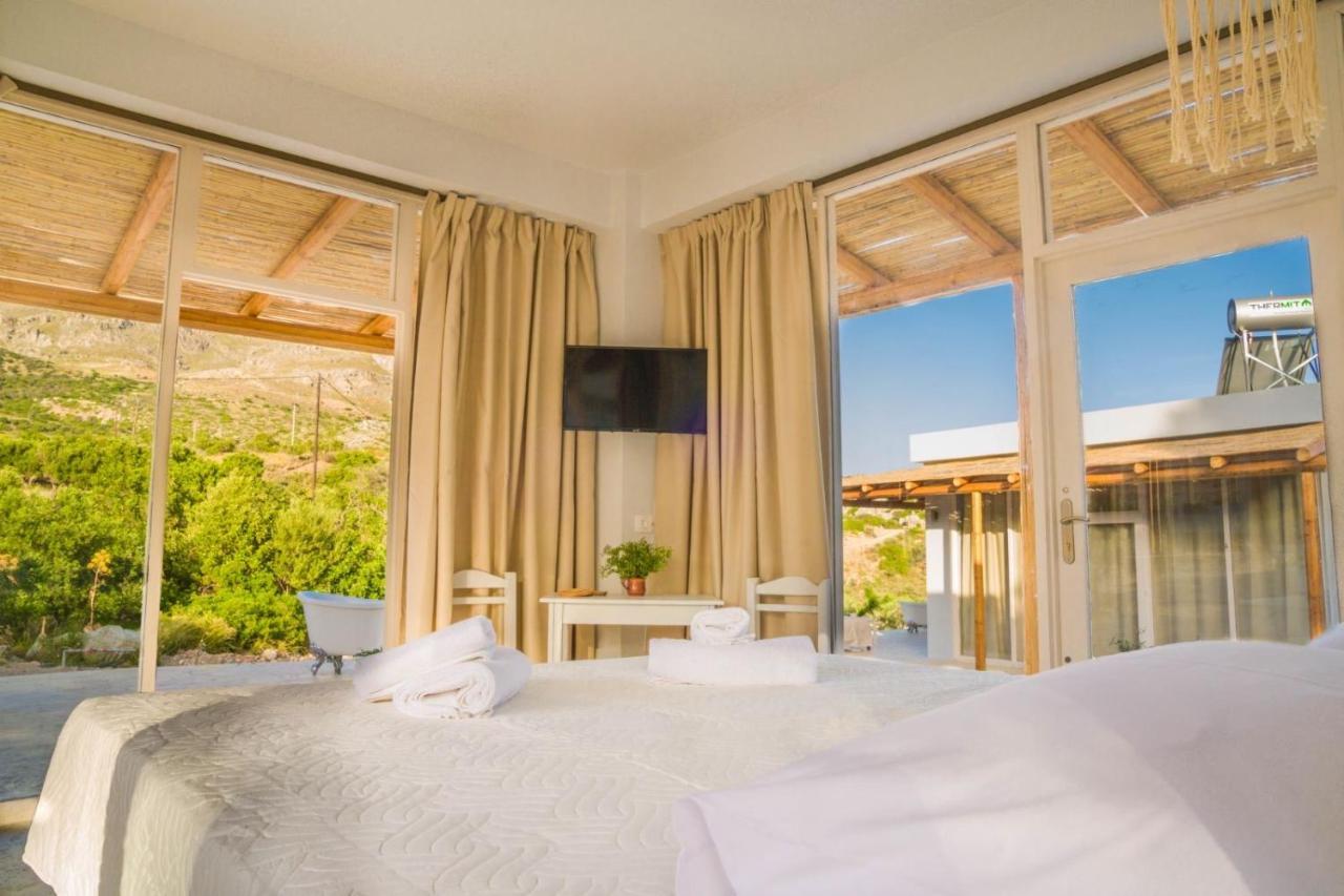 Panstel Bungalows In Kerames Rethymno Екстериор снимка